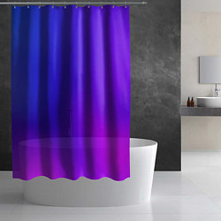 Шторка для душа Color multicolored gradient, цвет: 3D-принт — фото 2