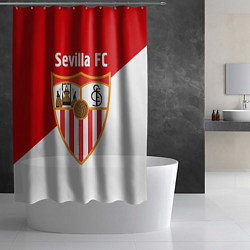 Шторка для душа Sevilla FC, цвет: 3D-принт — фото 2