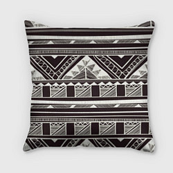 Подушка квадратная Etno pattern, цвет: 3D-принт