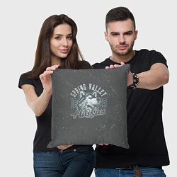 Подушка квадратная Team t-shirt 5, цвет: 3D-принт — фото 2