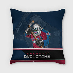 Подушка квадратная Colorado Avalanche