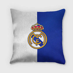 Подушка квадратная Real Madrid, цвет: 3D-принт