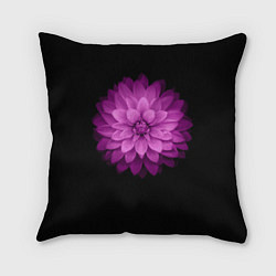Подушка квадратная Violet Flower, цвет: 3D-принт