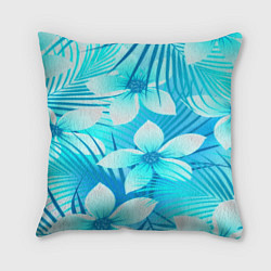 Подушка квадратная Tropical Flower, цвет: 3D-принт