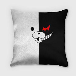 Подушка квадратная Monokuma, цвет: 3D-принт