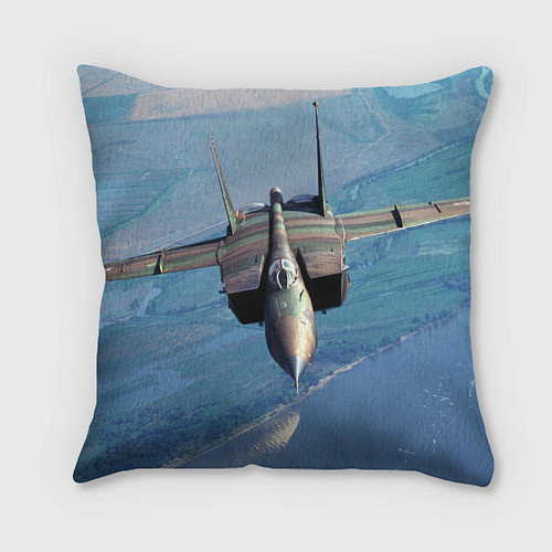 Подушка квадратная МиГ-31 / 3D-принт – фото 2