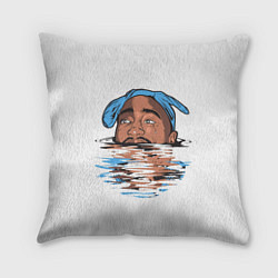 Подушка квадратная Shakur Drowns, цвет: 3D-принт