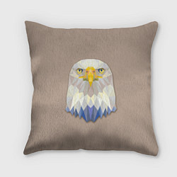 Подушка квадратная Геометрический орел, цвет: 3D-принт