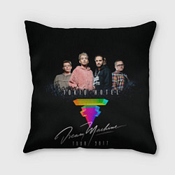 Подушка квадратная Tokio Hotel: Dream Band