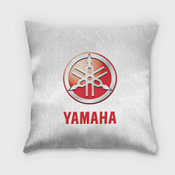 Подушка квадратная Yamaha, цвет: 3D-принт