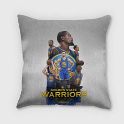 Подушка квадратная Golden State Warriors 9, цвет: 3D-принт