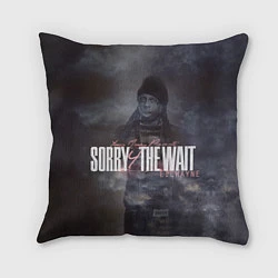 Подушка квадратная Lil Wayne: Sorry the wait, цвет: 3D-принт