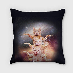 Подушка квадратная Cat, цвет: 3D-принт