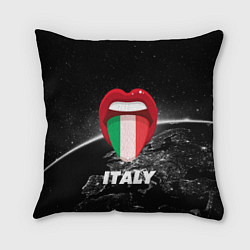 Подушка квадратная Italy, цвет: 3D-принт