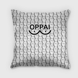 Подушка квадратная OPPAI, цвет: 3D-принт