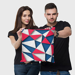 Подушка квадратная Geometry style, цвет: 3D-принт — фото 2