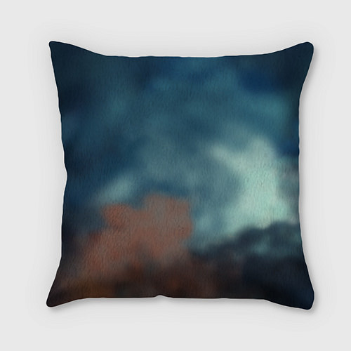 Подушка квадратная Гром войны / 3D-принт – фото 2