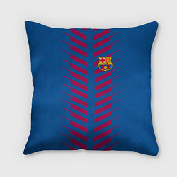 Подушка квадратная FC Barcelona: Creative, цвет: 3D-принт