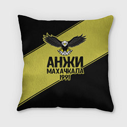 Подушка квадратная Анжи Махачкала 1991, цвет: 3D-принт