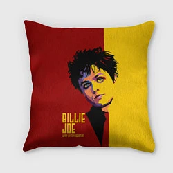 Подушка квадратная Green Day: Billy Joe, цвет: 3D-принт