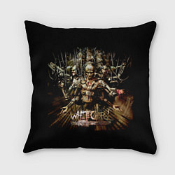 Подушка квадратная Meshuggah, цвет: 3D-принт