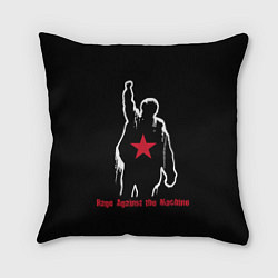 Подушка квадратная Rage Against the Machine - album cover, цвет: 3D-принт