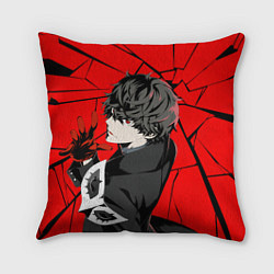 Подушка квадратная Persona 5, цвет: 3D-принт