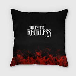 Подушка квадратная The Pretty Reckless: Red Flame, цвет: 3D-принт