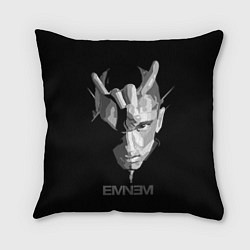 Подушка квадратная Eminem B&G, цвет: 3D-принт