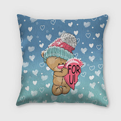 Подушка квадратная Bear for U