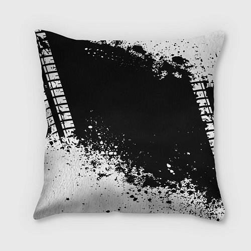 Подушка квадратная Honda: Black Spray / 3D-принт – фото 2