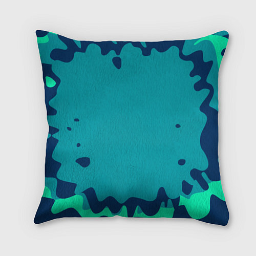 Подушка квадратная Haunted Family / 3D-принт – фото 2