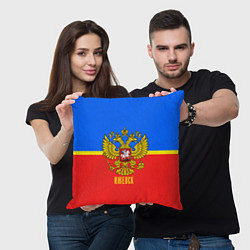 Подушка квадратная Ижевск: Россия, цвет: 3D-принт — фото 2
