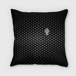 Подушка квадратная Juventus: Sport Grid, цвет: 3D-принт