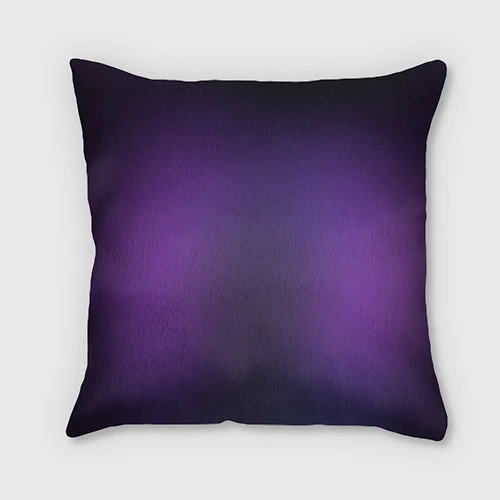 Подушка квадратная Violet Raven / 3D-принт – фото 2