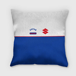 Подушка квадратная Suzuki Style, цвет: 3D-принт