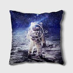 Подушка квадратная Starfield: Astronaut цвета 3D-принт — фото 1