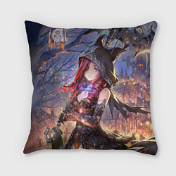 Подушка квадратная Ярость Бахамута, цвет: 3D-принт
