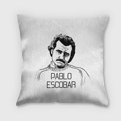 Подушка квадратная Pablo Escobar