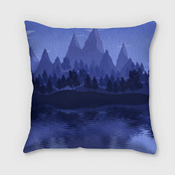Подушка квадратная Firewatch Mountains