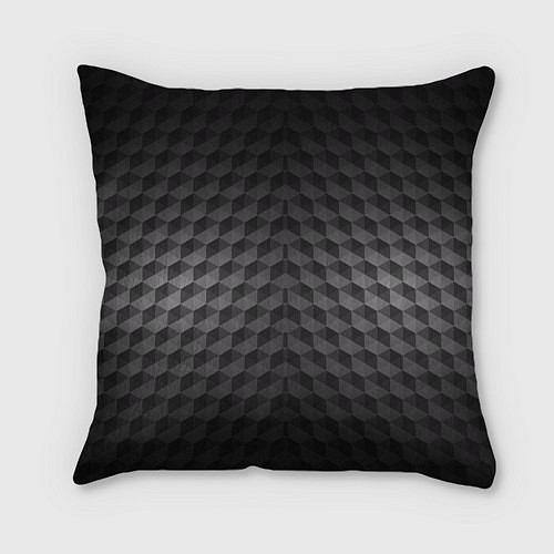 Подушка квадратная PUBG: Carbon Style / 3D-принт – фото 2