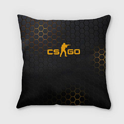 Подушка квадратная CS:GO Carbon Style, цвет: 3D-принт
