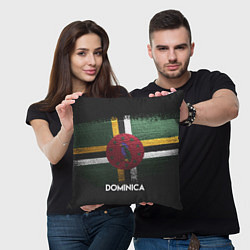 Подушка квадратная Dominica Style, цвет: 3D-принт — фото 2