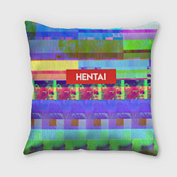 Подушка квадратная Hentai TV, цвет: 3D-принт
