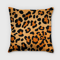 Подушка квадратная Шкура ягуара, цвет: 3D-принт