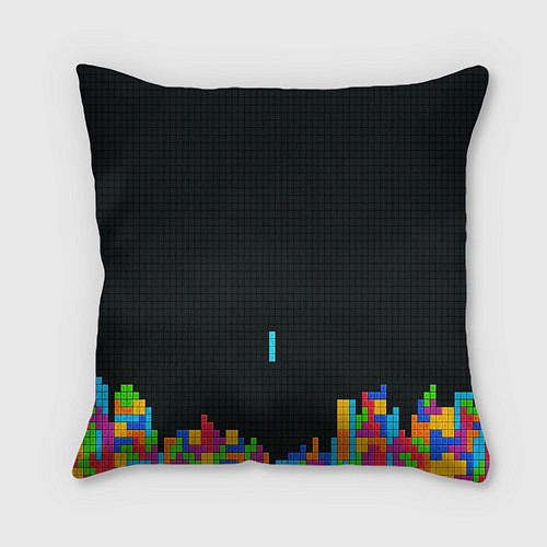 Подушка квадратная PUBG: Tetris / 3D-принт – фото 2