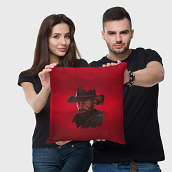 Подушка квадратная Red Dead Redemption, цвет: 3D-принт — фото 2