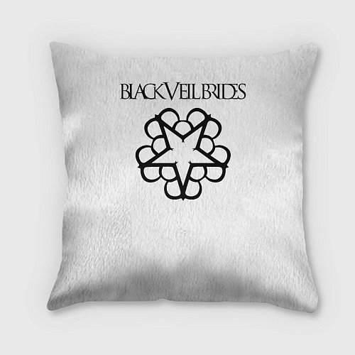 Подушка квадратная Black Veil Brides / 3D-принт – фото 2