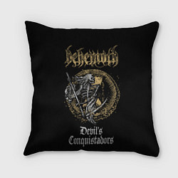 Подушка квадратная Behemoth: Devil's Conquistador