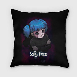 Подушка квадратная Sally Face: Lonely, цвет: 3D-принт